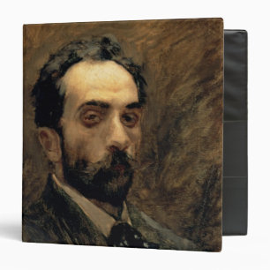Self Portrait, 1890s 3 Ring Binder