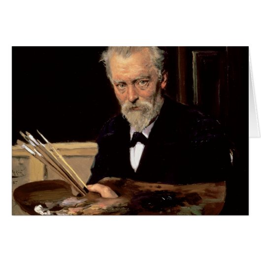 Self portrait, 1905 cards (Front Horizontal)