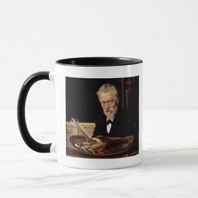 Self portrait, 1905 mug (Left)