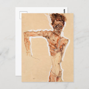 Self Portrait (1911) Egon Schiele Postcard