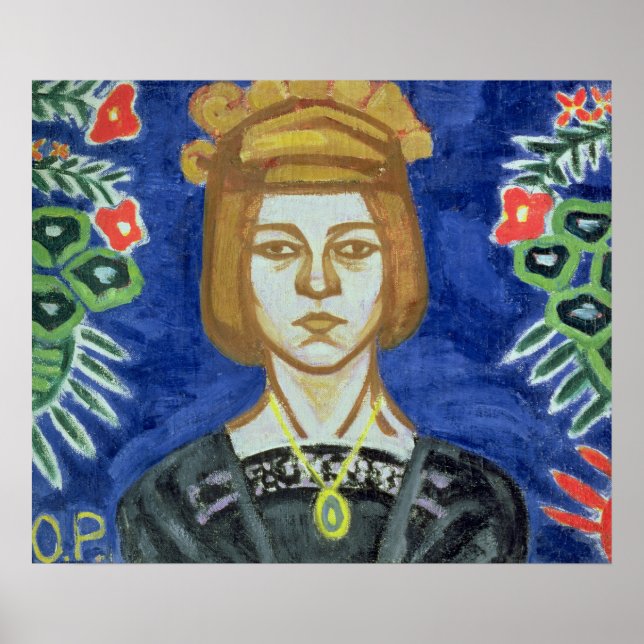 Self Portrait, 1912-15 Poster (Front)