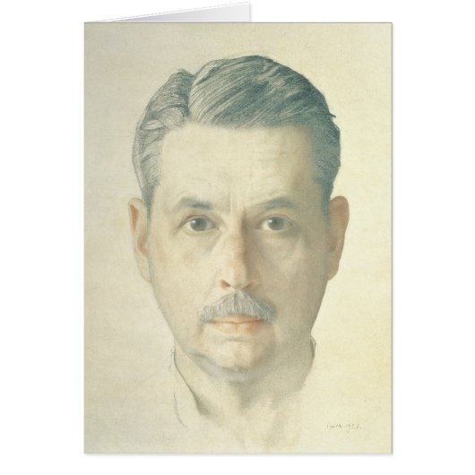Self Portrait, 1921 Cards (Front)