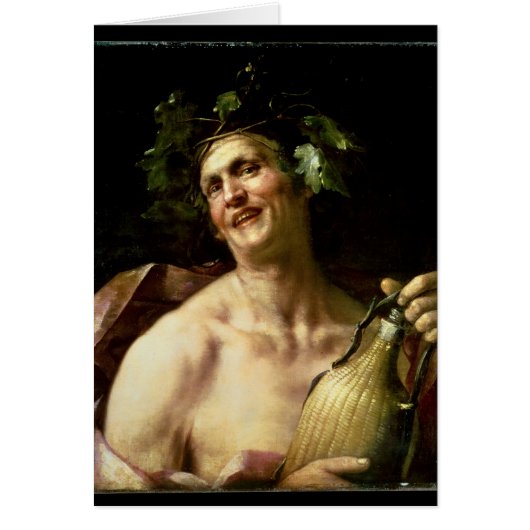 Self Portrait as Bacchus Cards (Front)