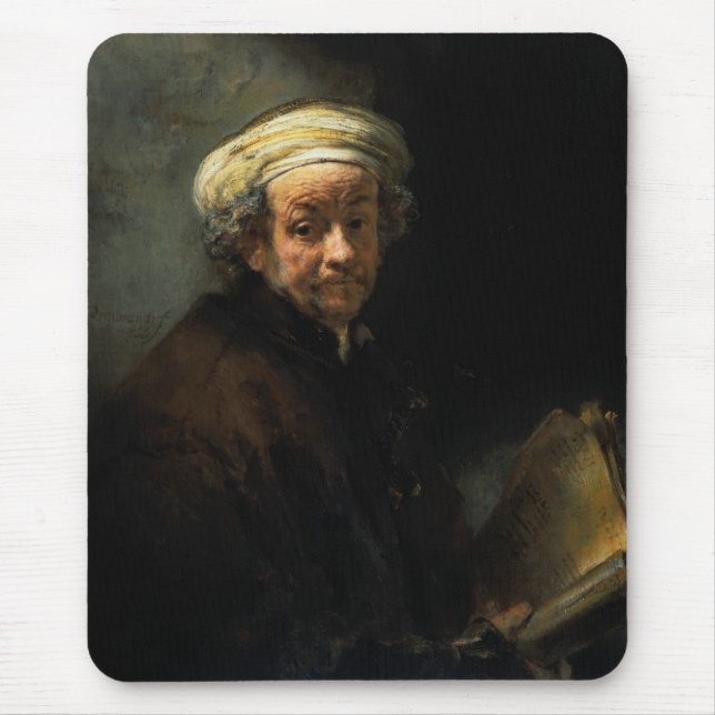 Self Portrait As The Apostle Paul Mouse Pad (Front)
