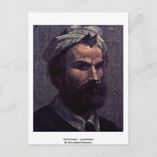 Self-Portrait, / Autoritratto. Postcard