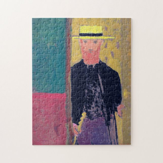 Self Portrait (Bearded Man), Edouard Vuillard Jigsaw Puzzle (Vertical)