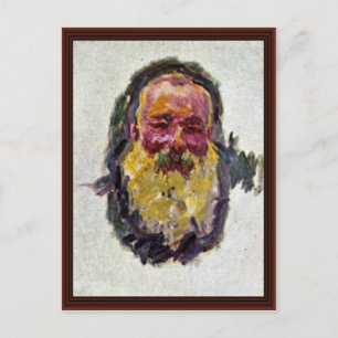 Self-Portrait By Claude Monet Postcard