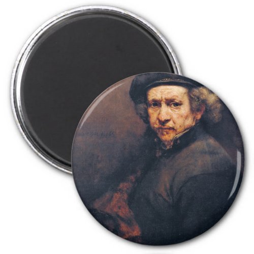 Self_Portrait  By Rembrandt Best Quality Magnet
