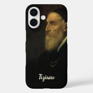 Self Portrait by Titian, Vintage Renaissance Art iPhone 16 Case