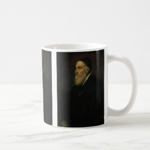 Self Portrait by Titian, Vintage Renaissance Art Coffee Mug