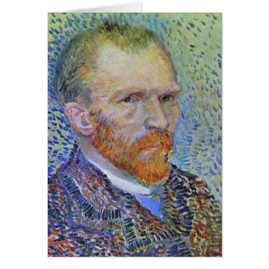 Self-Portrait by Vincent Van Gogh Cards (Front)
