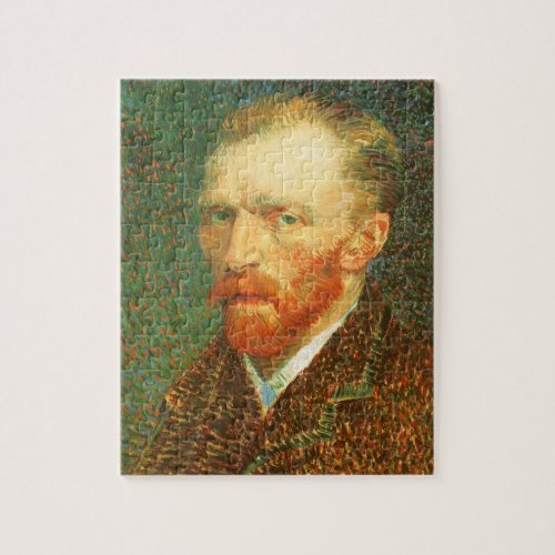 Self Portrait by Vincent van Gogh Jigsaw Puzzle