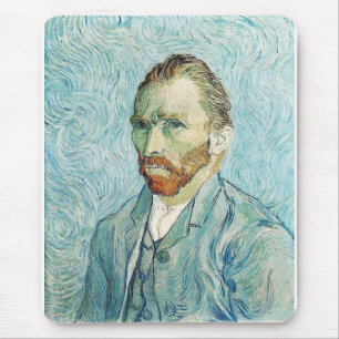 Self Portrait by Vincent Van Gogh Mouse Pad