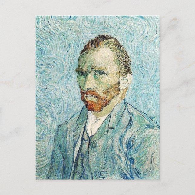 Self Portrait by Vincent Van Gogh Postcard (Front)