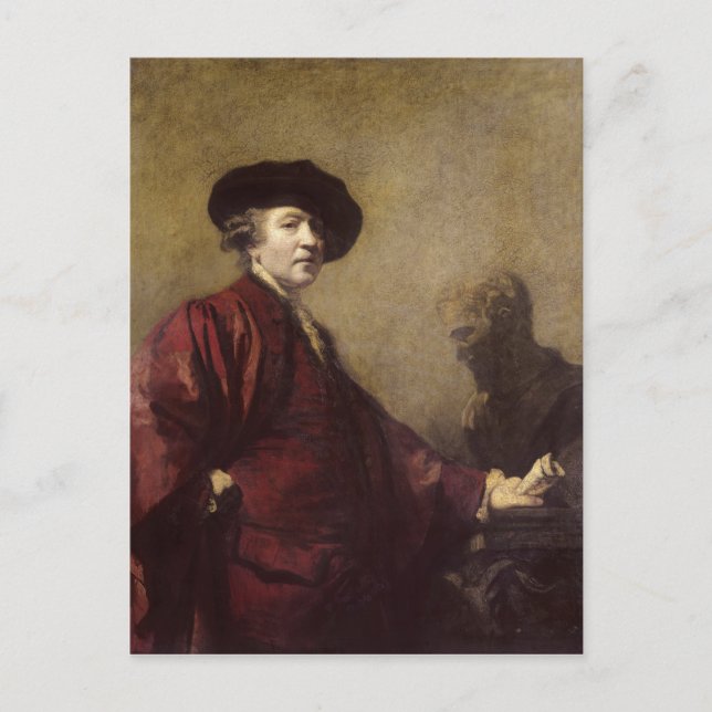Self portrait, c.1779-80 postcard (Front)