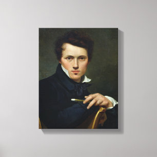 Self Portrait, c.1818 Canvas Print