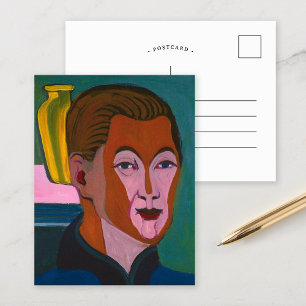 Self Portrait Ernst Ludwig Kirchner Postcard