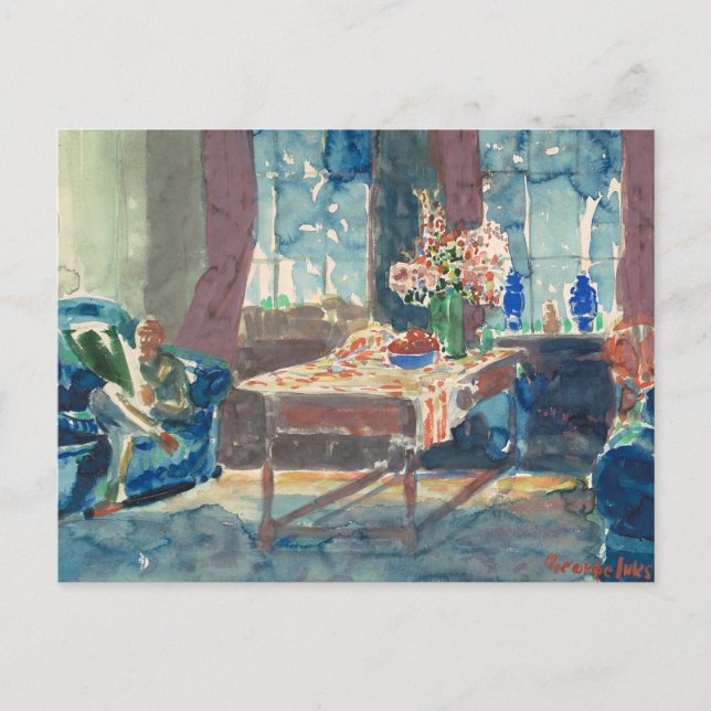 Self-Portrait | George Luks Postcard (Front)