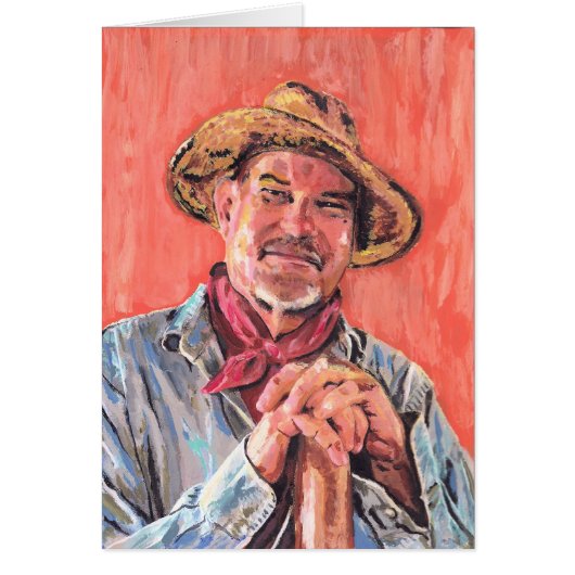 Self Portrait, Homage to Vincent (Front)