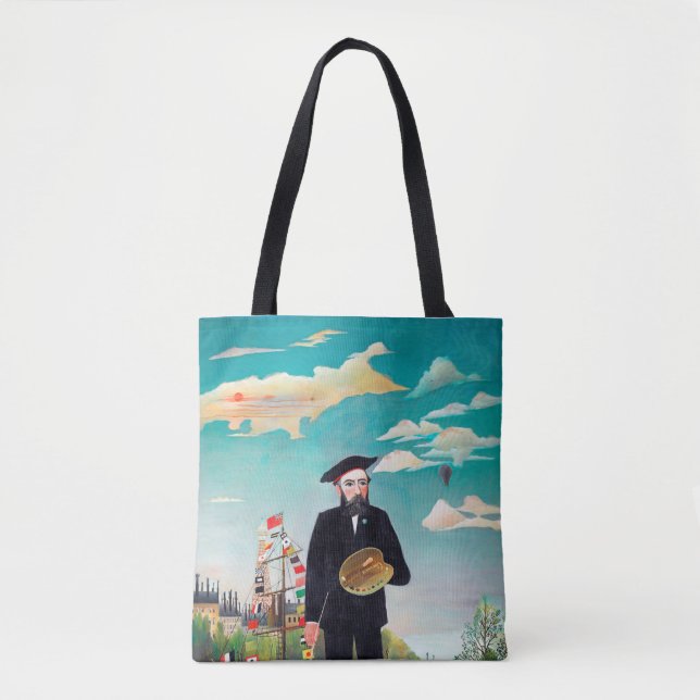 Self Portrait, Landscape, Rousseau Tote Bag (Front)