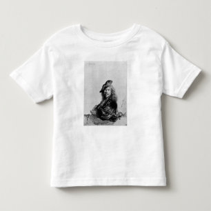 Self portrait leaning on a stone sill, 1639 toddler t-shirt