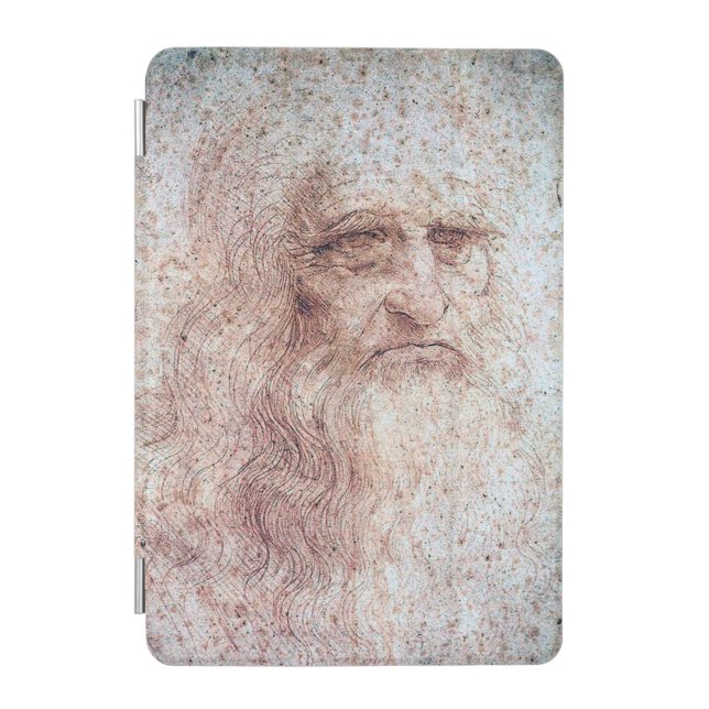 Self Portrait, Leonardo da Vinci iPad Mini Cover (Front)