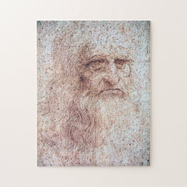 Self Portrait, Leonardo da Vinci Jigsaw Puzzle (Vertical)