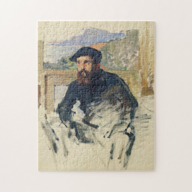 Self Portrait Monet Fine Art Jigsaw Puzzle (Vertical)