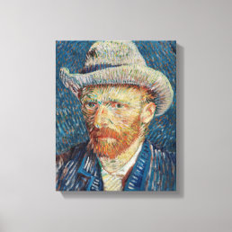 Self portrait of Van Gogh Canvas Print