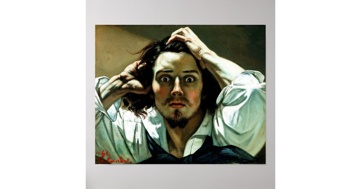 The Desparate Man / Deeply emotional, the desperate man is among the earliest works by the artist that he completed in 1845.