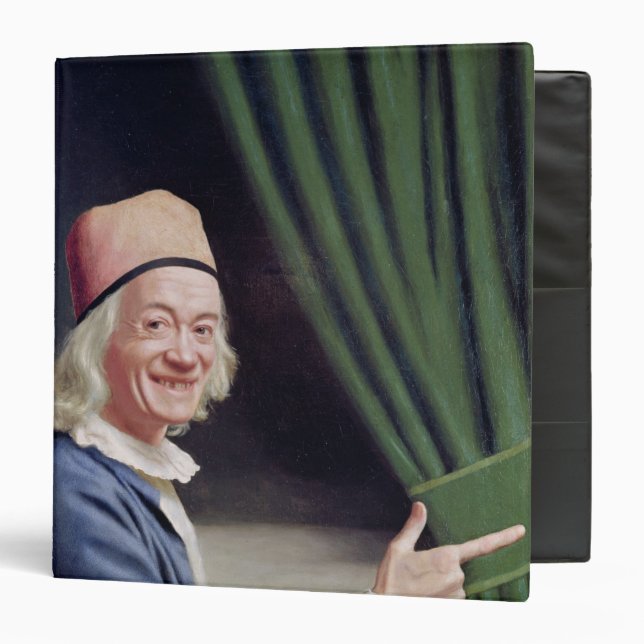 Self Portrait Smiling, c.1770-73 Binder (Front/Inside)