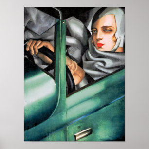 Self Portrait   Tamara De Lempicka   Poster