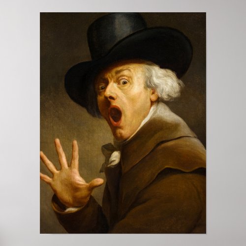 Self_Portrait The Surprise by Joseph Ducreux Poster