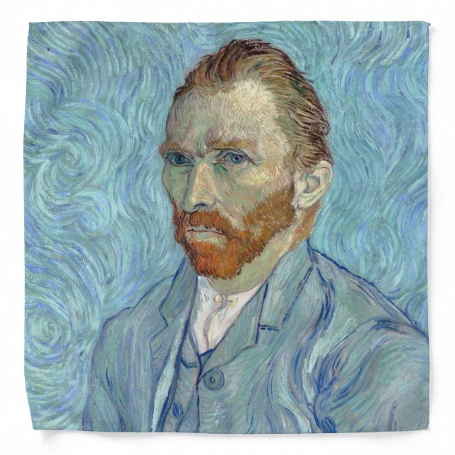 Self-Portrait, Vincent van Gogh, 1889 Bandana (Front)