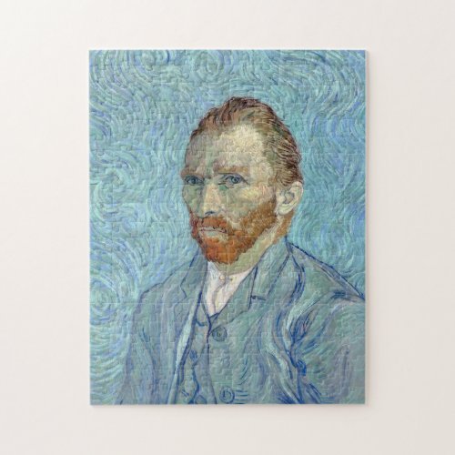 Self_Portrait Vincent van Gogh 1889 Jigsaw Puzzle