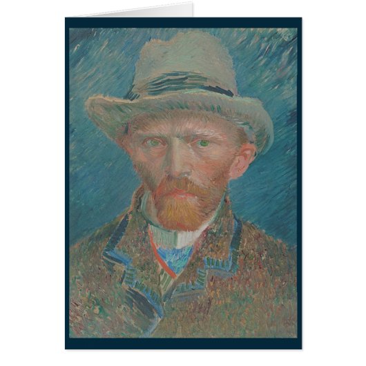 Self-portrait, Vincent van Gogh Cards (Front)