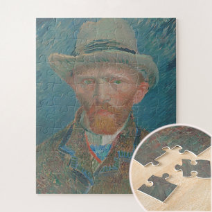 Self-portrait, Vincent van Gogh, Fine Art Jigsaw Puzzle