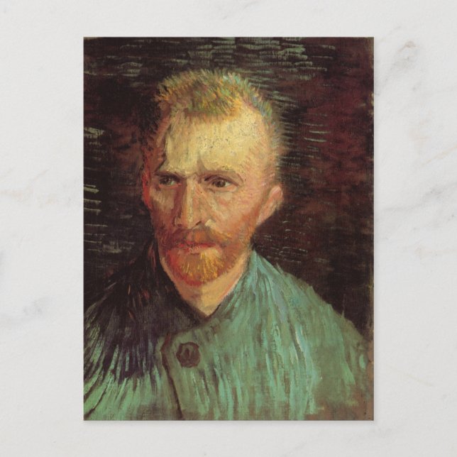 Self-Portrait, Vincent van Gogh Fine Art Postcard (Front)