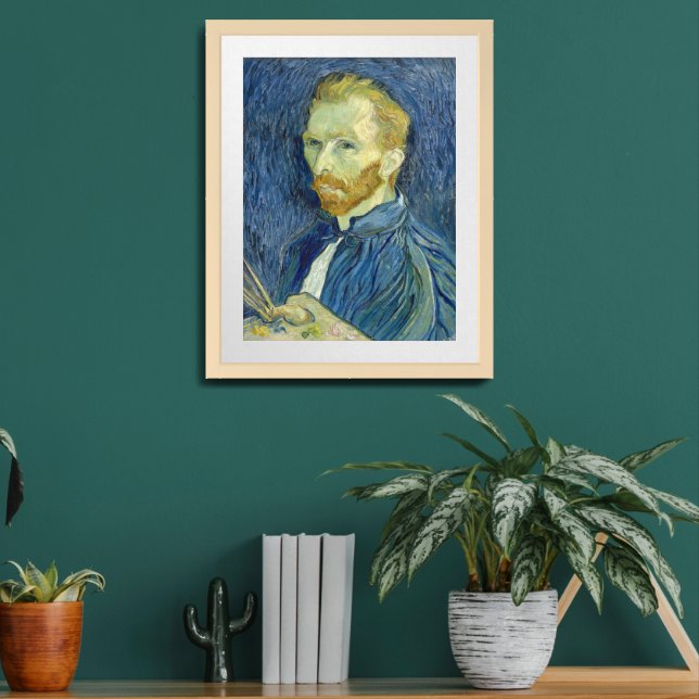 Self-Portrait | Vincent van Gogh Framed Art (Living Room 2)