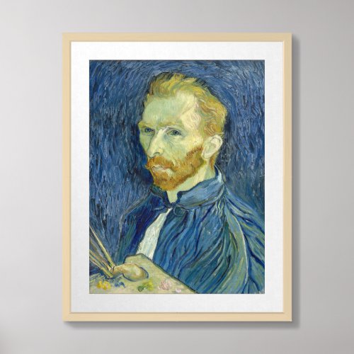 Self_Portrait  Vincent Van Gogh Framed Art
