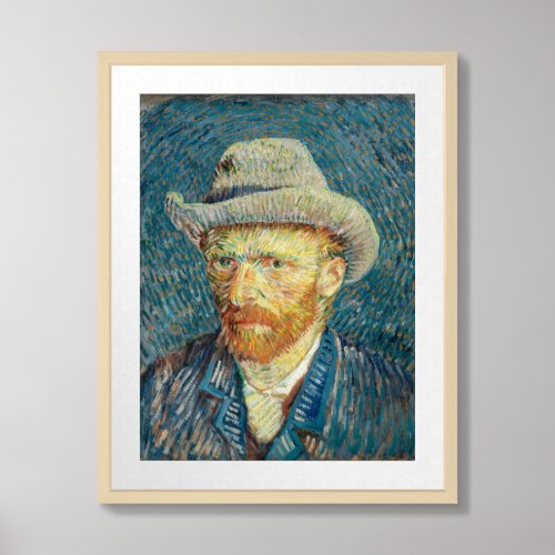 Self_Portrait  Vincent Van Gogh Framed Art