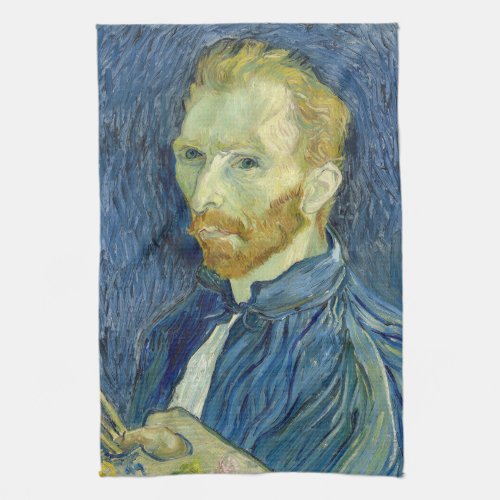 Self_Portrait  Vincent Van Gogh Kitchen Towel