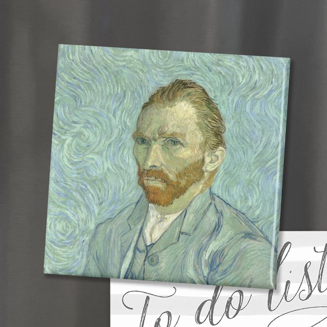 Self-Portrait | Vincent Van Gogh Magnet (Creator Uploaded)