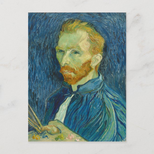 Self-Portrait, Vincent van Gogh Postcard (Front)