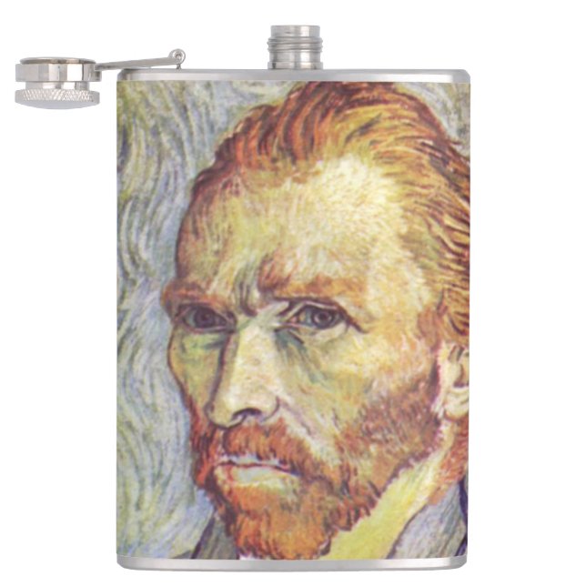   Self-portrait Vincent Willem van Gogh   Flask (Opened)