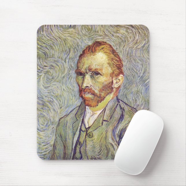   Self-portrait Vincent Willem van Gogh      Mouse Pad (With Mouse)