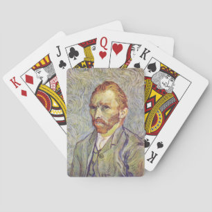   Self-portrait Vincent Willem van Gogh       Poker Cards