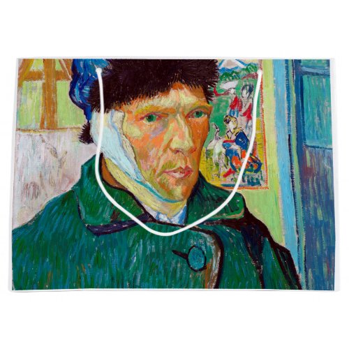 Self_Portrait With a Bandaged Ear Van Gogh Large Gift Bag