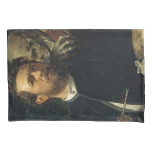 Self-Portrait With Death as a Fiddler (by Böcklin) Pillow Case