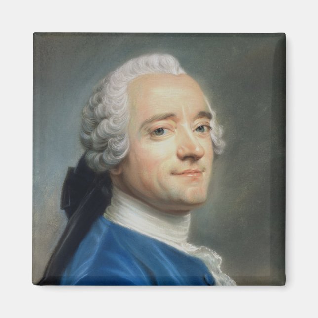 Self Portrait with lace jabot Magnet (Front)